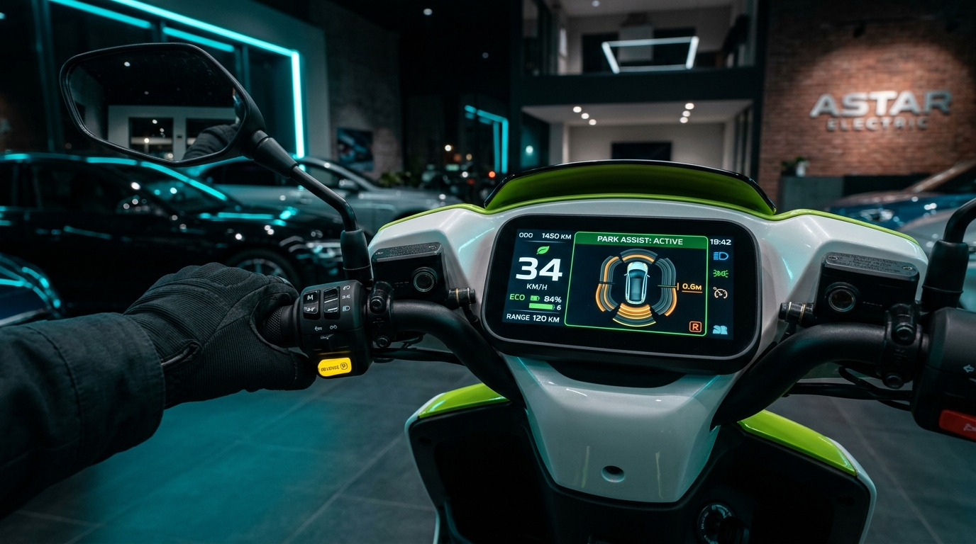 Astar Active Cockpit Park Assist Console
